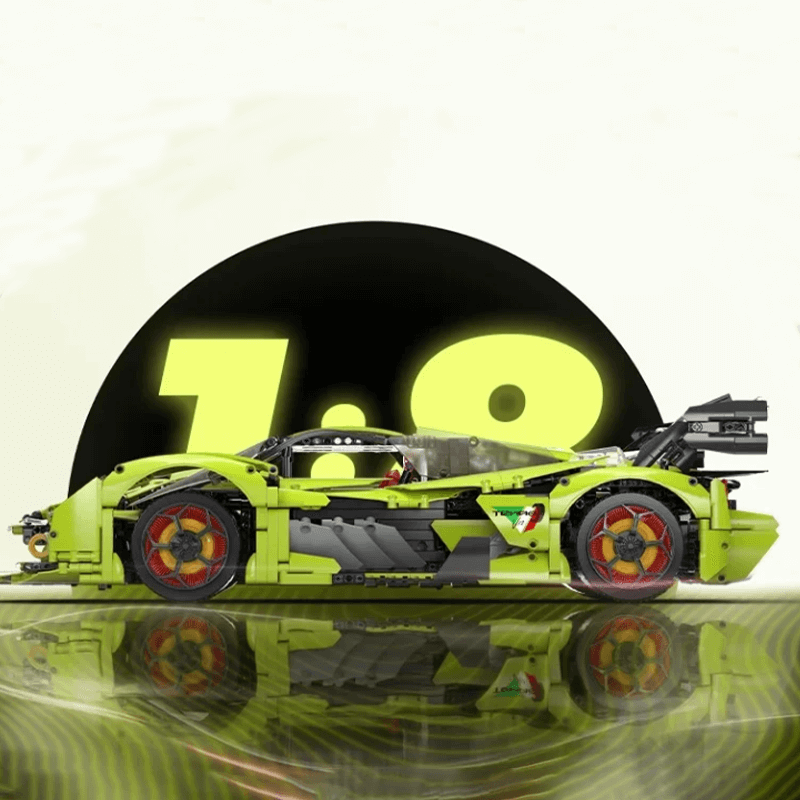 Italian Lambo Hyperconcept Supercar - Building Blocks Set | Power Brickz