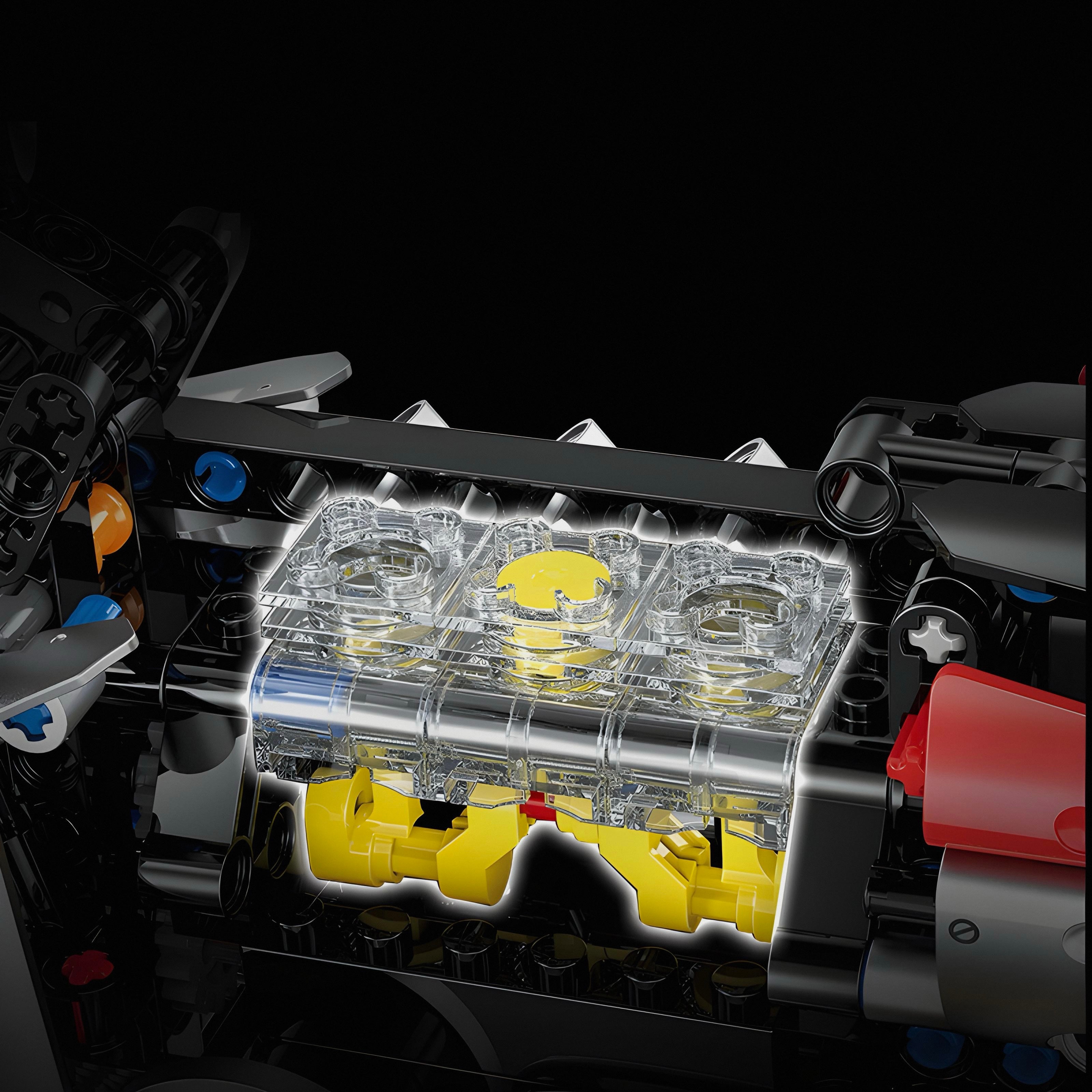 2500cc Rocket Legend | 560pcs — view 4 | Power Brickz