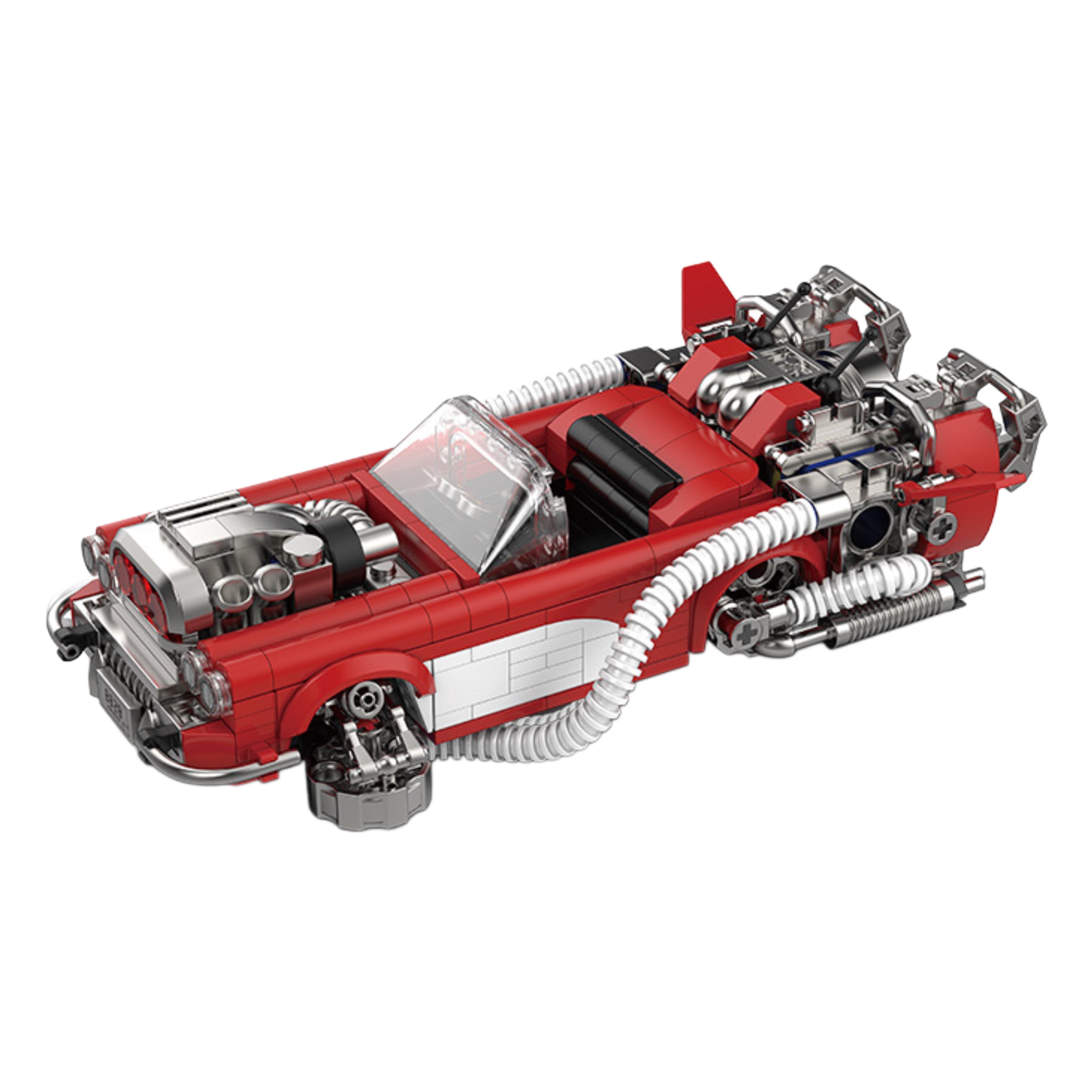 Crimson Revival Building Blocks Set – 346 pieces – pop-culture building blocks set