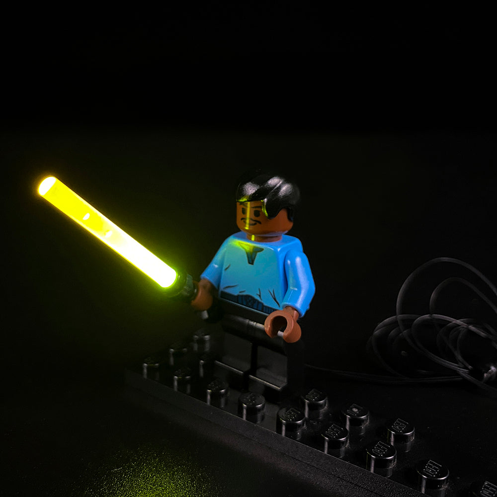 LED Lightsaber for Star Wars Minifigures USB | LED Accessory | Power Brickz
