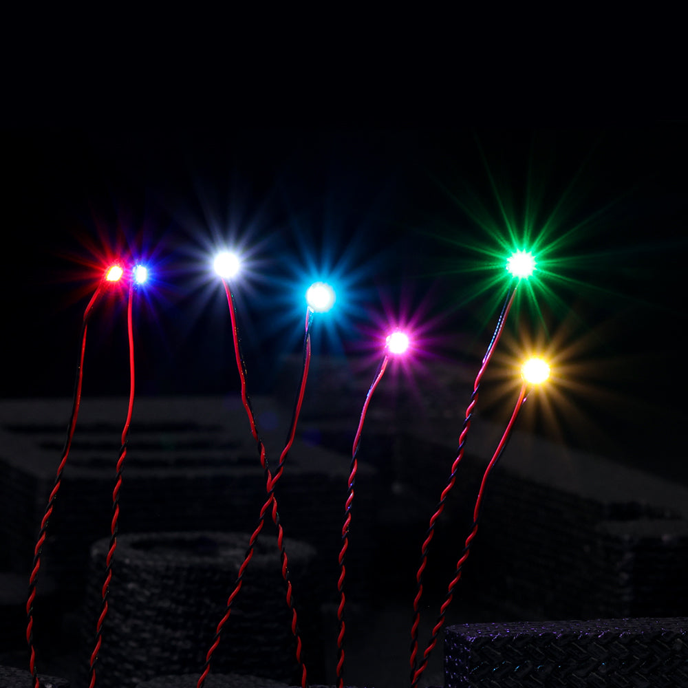 2pin Plug White/Black Cables Bit Lights | LED Accessory | Power Brickz