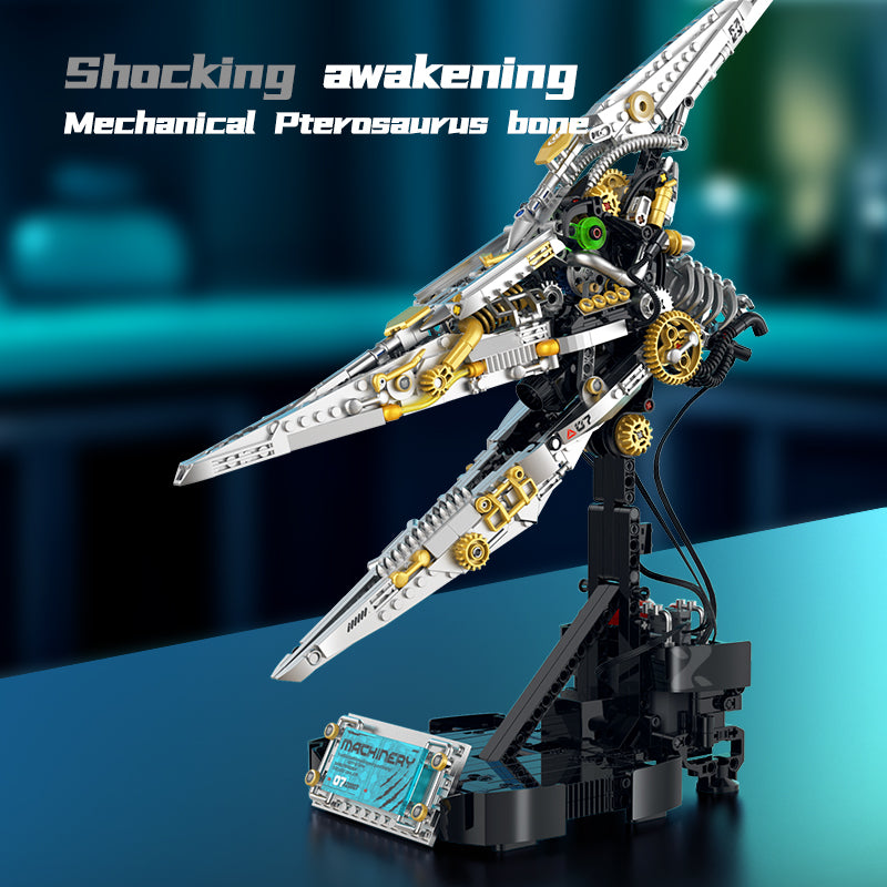Cyber Pterosaurs Head | 894pcs — view 3 | Power Brickz