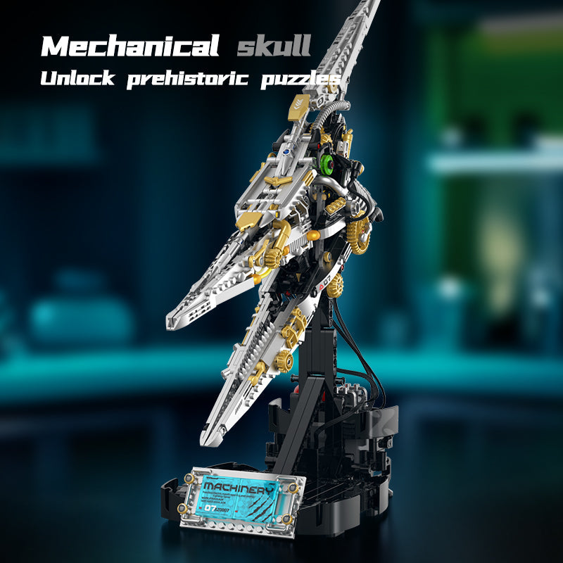 Cyber Pterosaurs Head | 894pcs — view 6 | Power Brickz