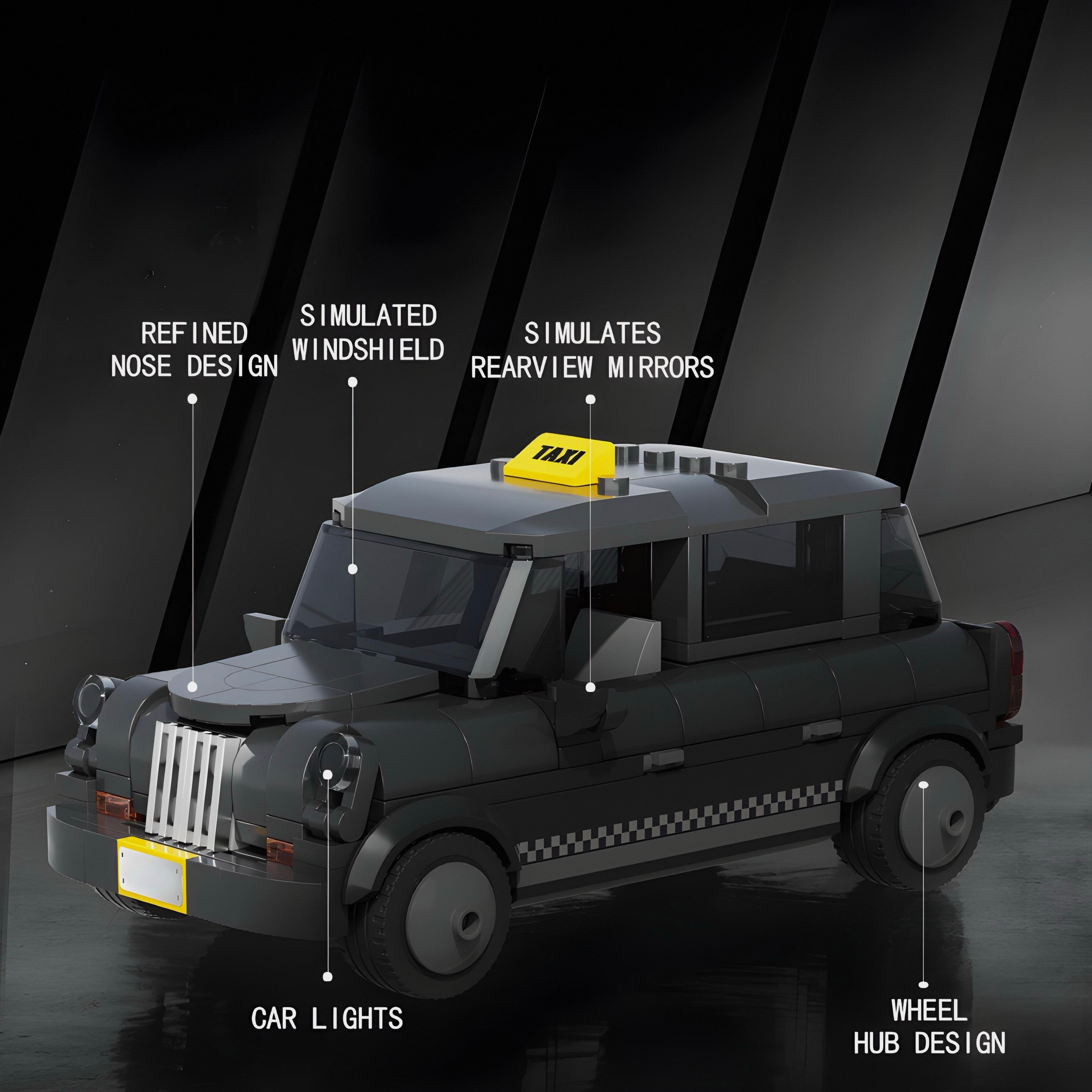 Taxi | 306pcs — view 4 | Power Brickz