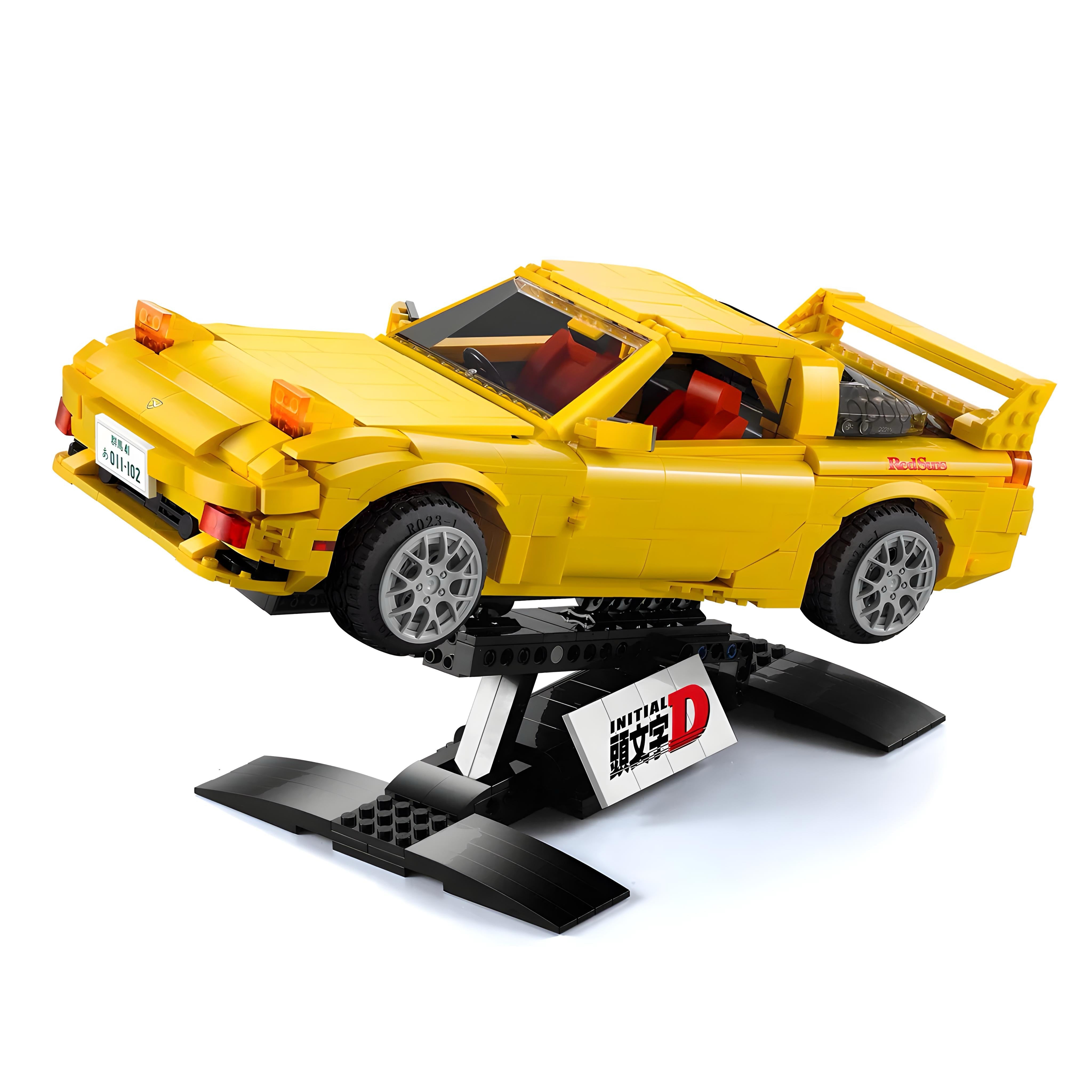 Initial D FD3S RX-7 | 1655pcs — view 2 | Power Brickz