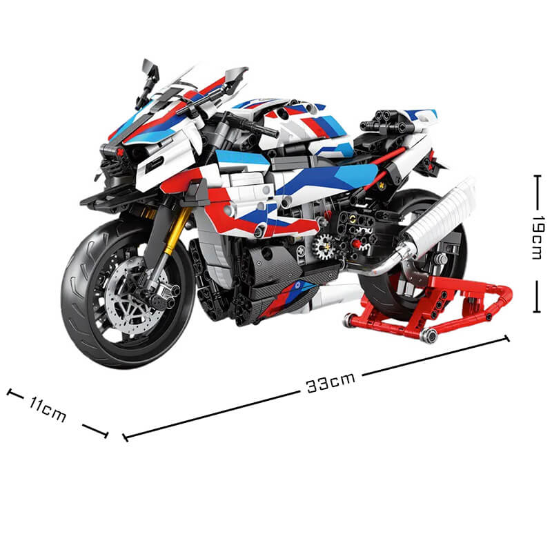 German Racing Superbike - Building Blocks Set | Power Brickz