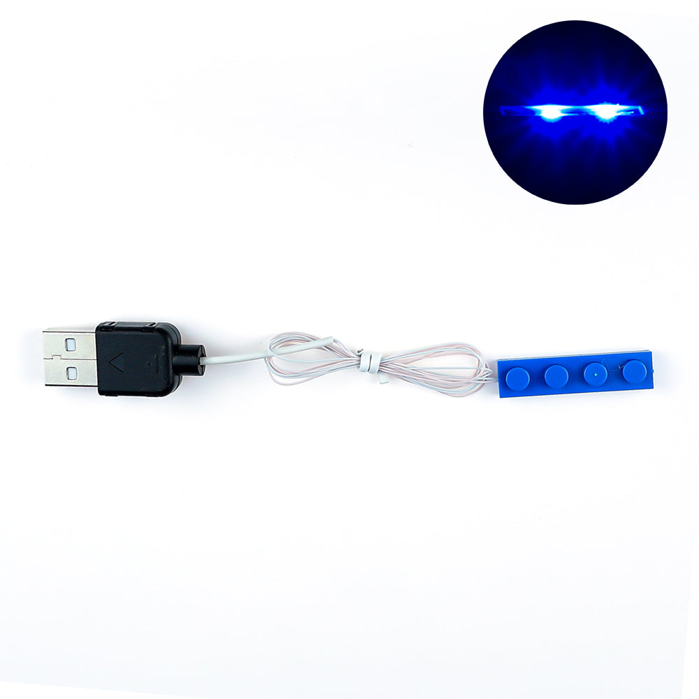 Strip Lights with Bricks (Pack of 10x) | LED Accessory | Power Brickz