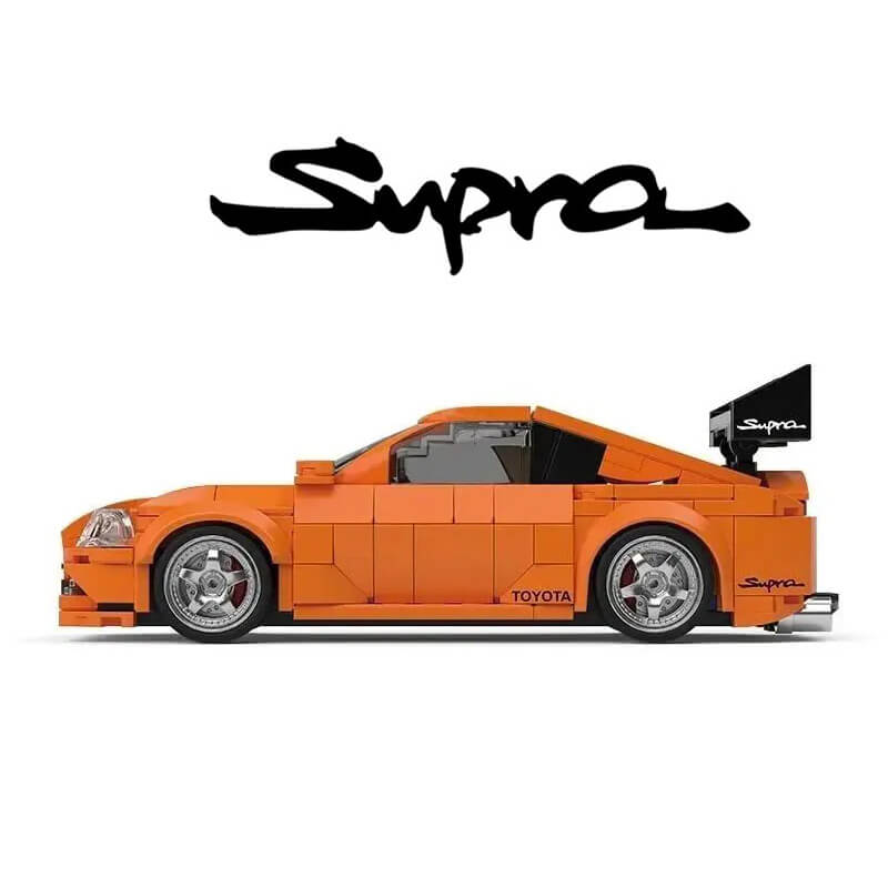 Toyota Supra A - Building Blocks Set | Power Brickz