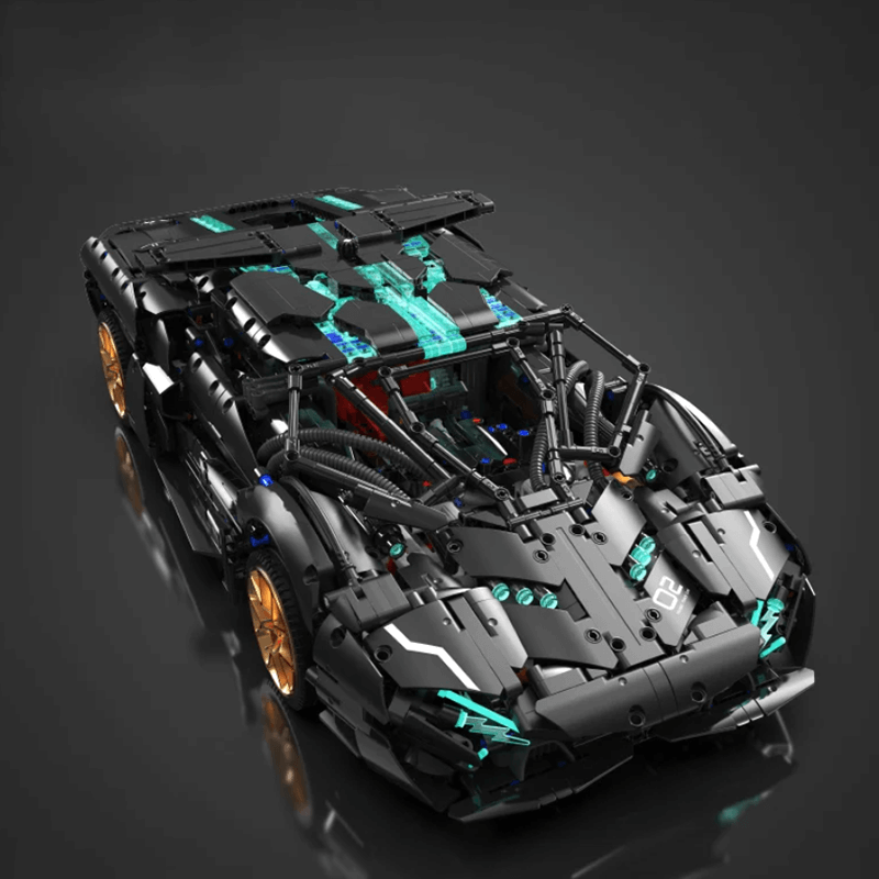 Black Bull SV Concept Remote Control - Building Blocks Set | Power Brickz