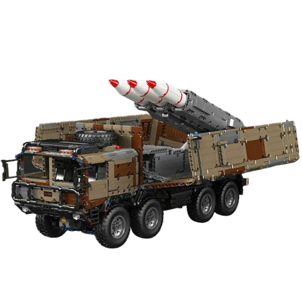 8x8 Desert Heavy Hauler - Building Blocks Set | Power Brickz