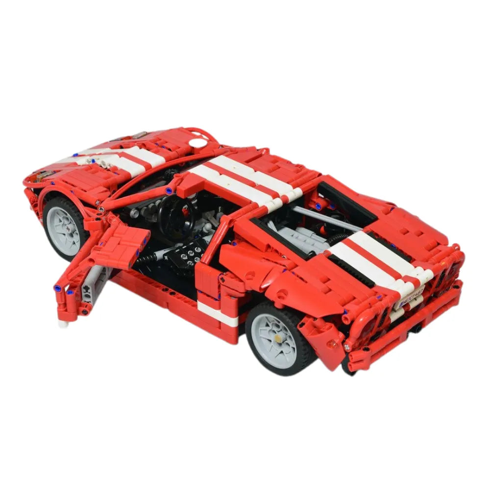 Power Brickz GT40 Iconic American Supercar | 1468pcs SKU MOC-113244