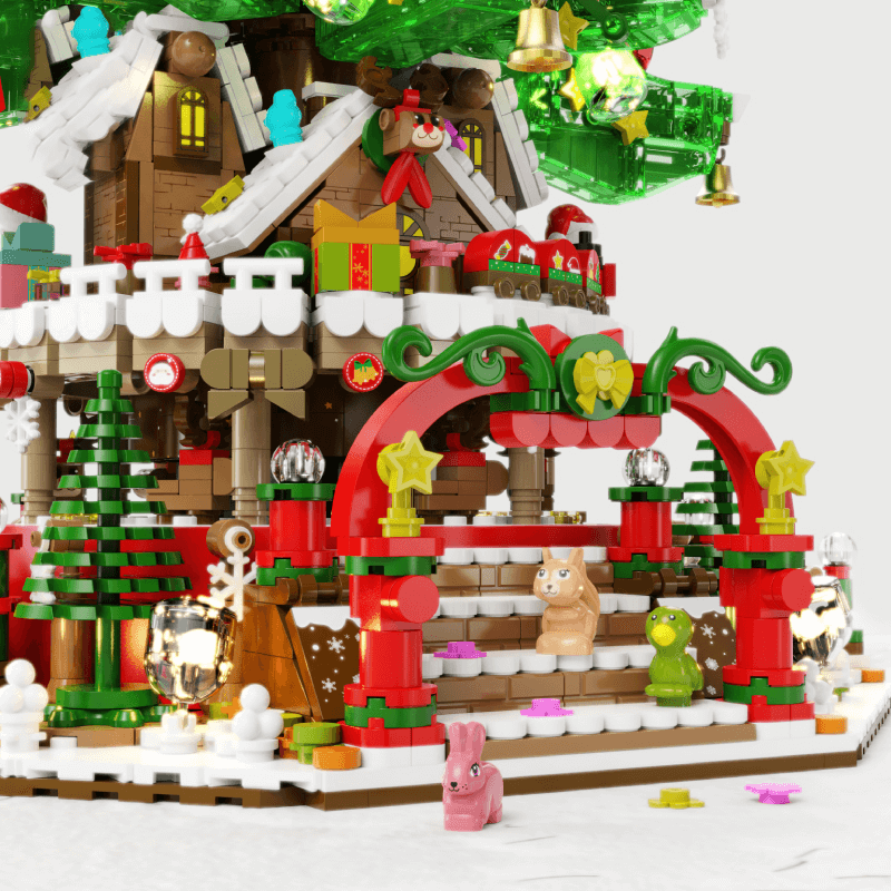 Monumental Christmas Tree - Ultimate Edition - Building Blocks Set | Power Brickz