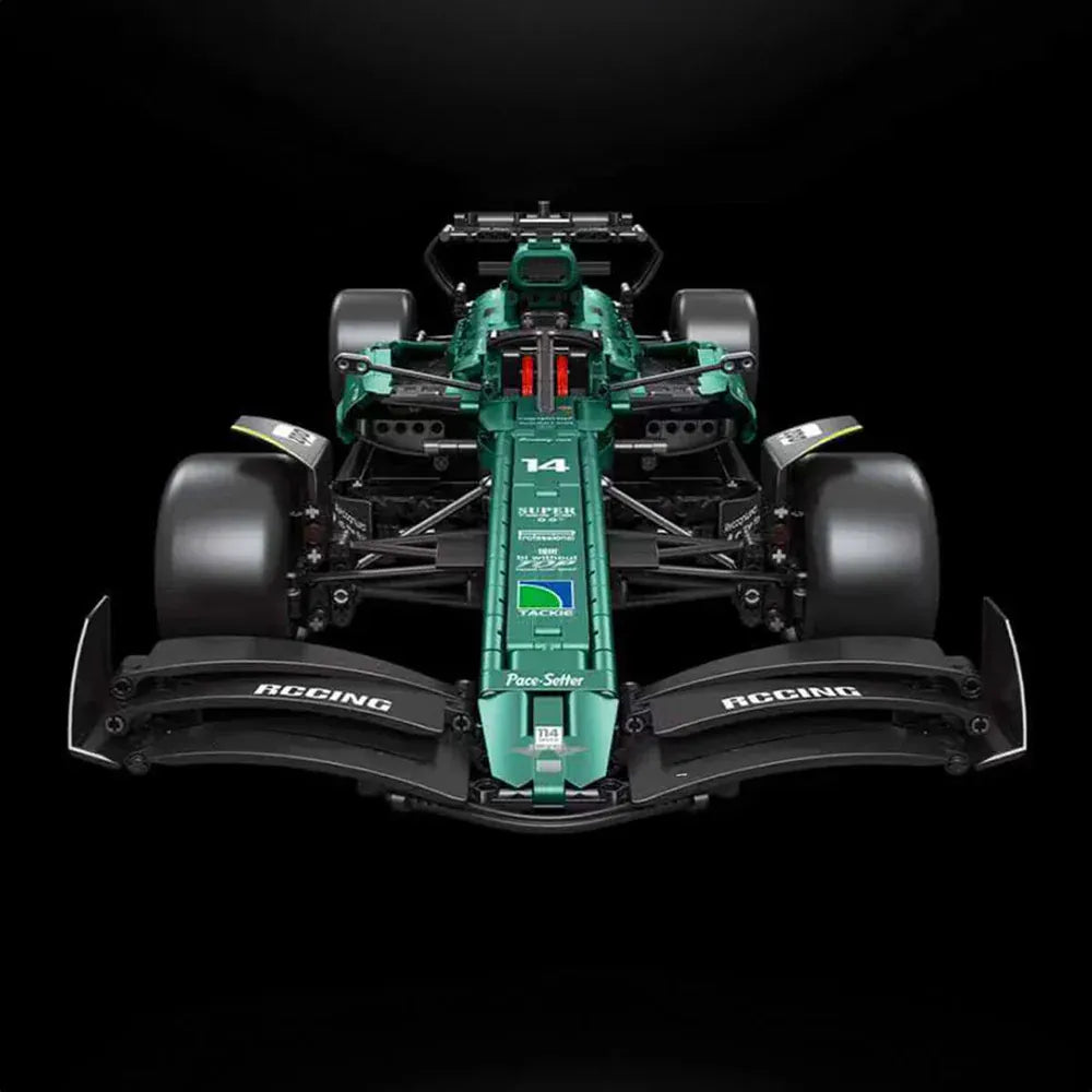 AMR 25 Formula 1 Car – brick-built display model made from building blocks