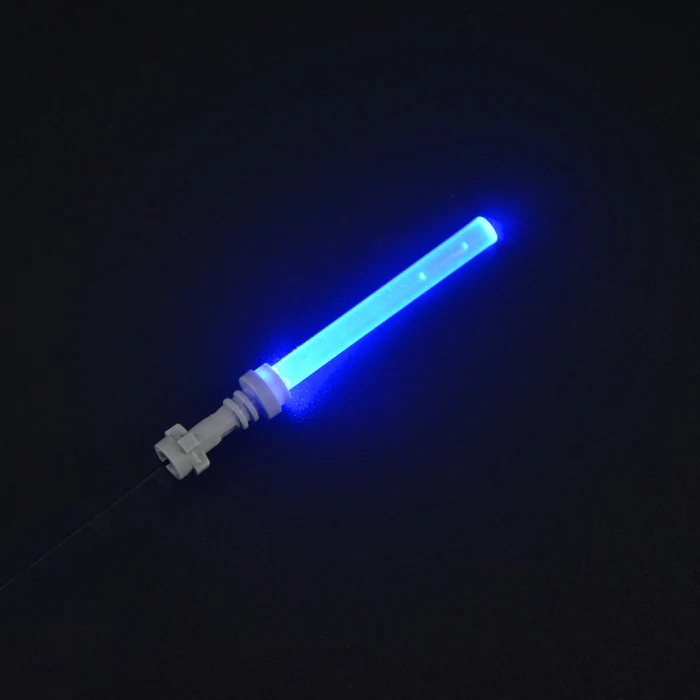 LED Lightsaber for Star Wars Minifigures USB | LED Accessory | Power Brickz