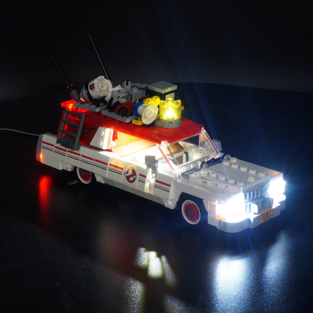 Ghostbusters Ecto 1 & 2 75828 LED Light Kit – Building Block Lighting | Power Brickz™