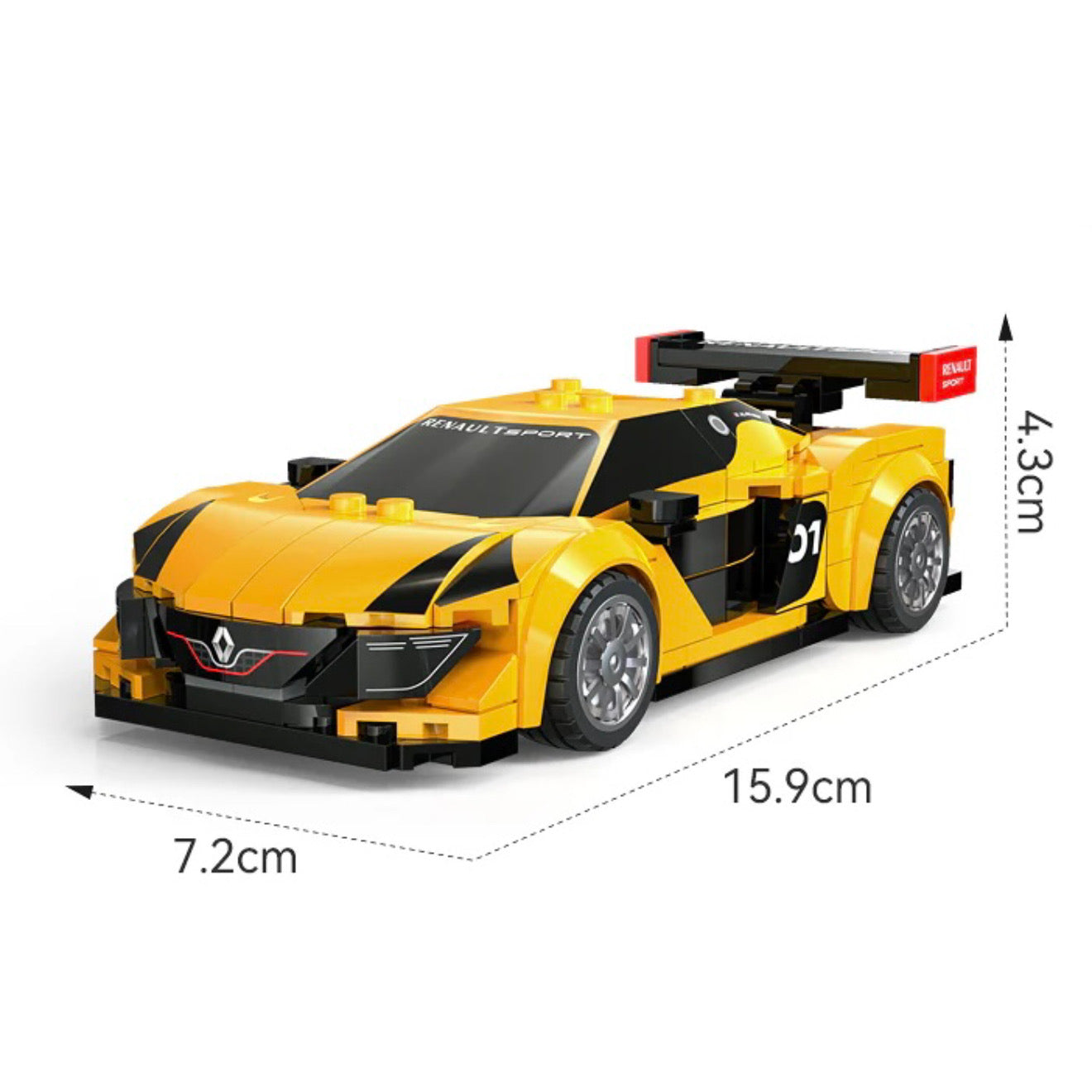 Renault Sport RS 01 Building Blocks Kit | 270 Pcs