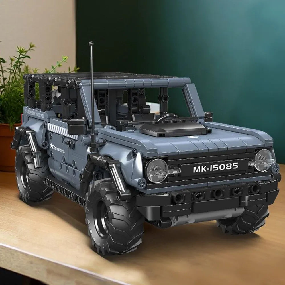 Classic Off Road Icon - Building Blocks Set | Power Brickz