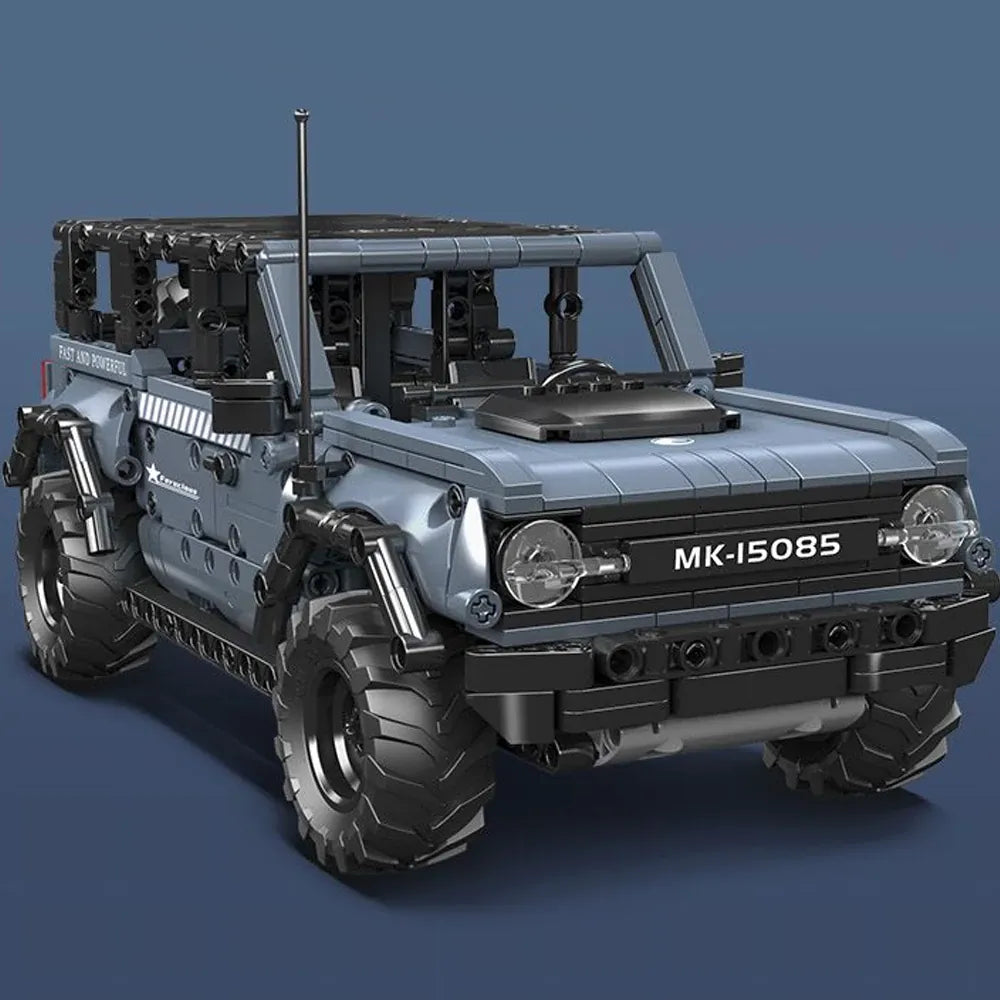 Classic Off Road Icon - Building Blocks Set | Power Brickz