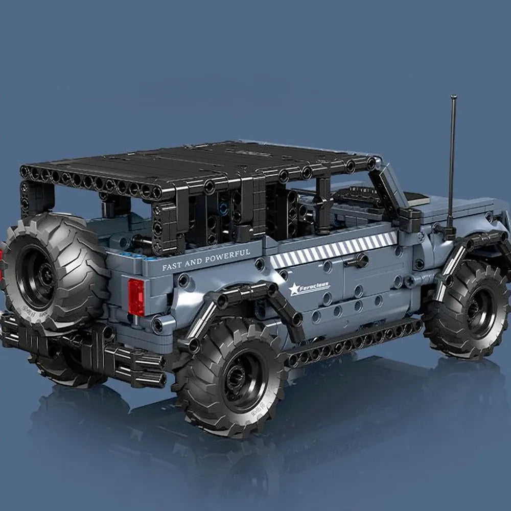 Classic Off Road Icon - Building Blocks Set | Power Brickz