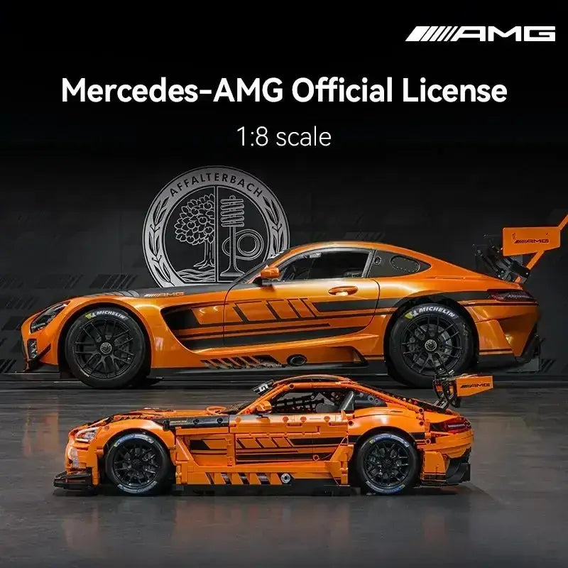 German AMG GT Black Series - Building Blocks Set | Power Brickz
