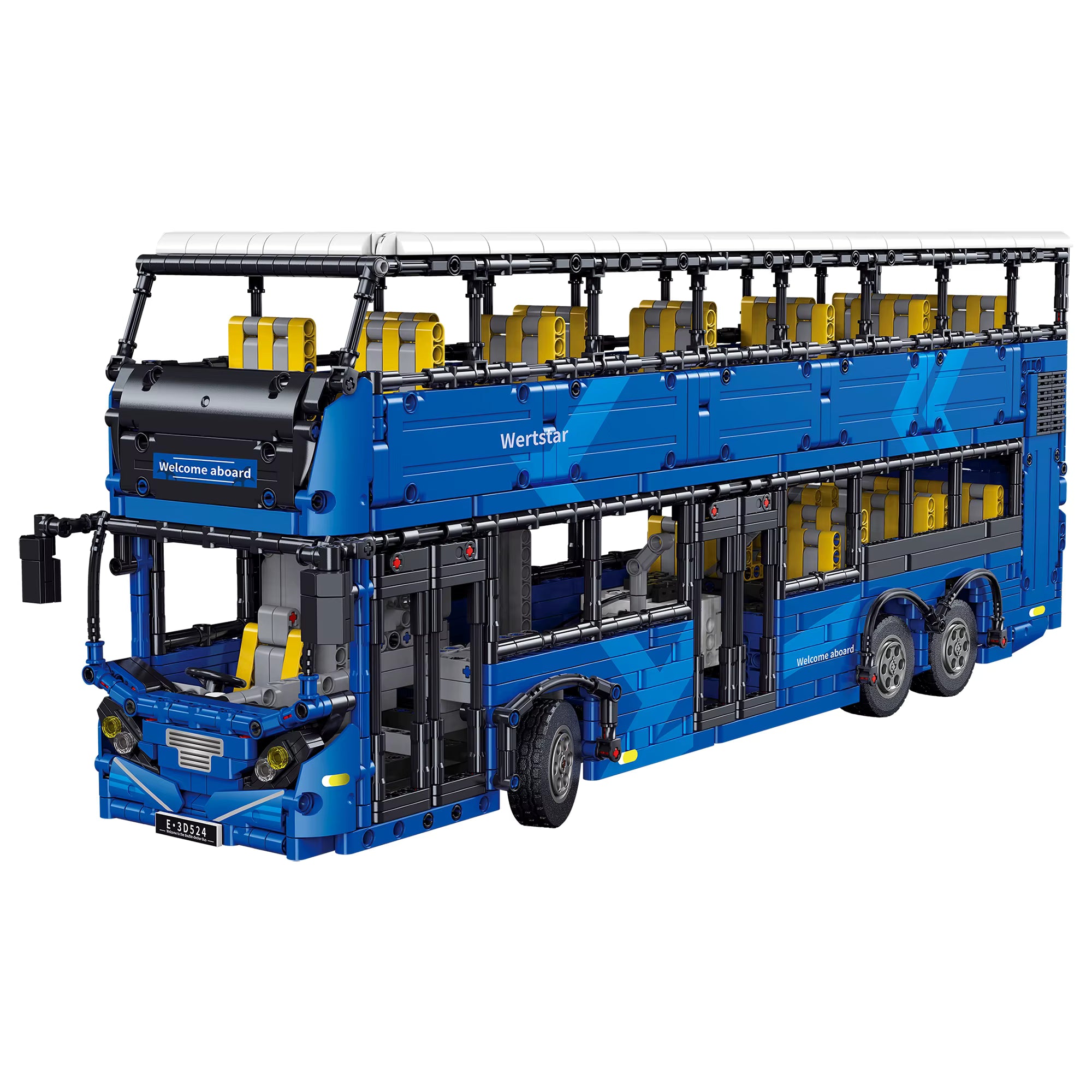 Double Decker City Bus Technic | 2692 Pcs