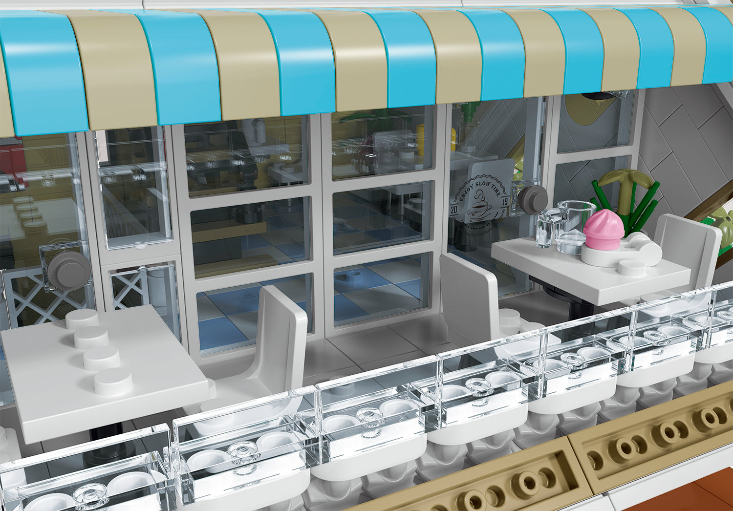 Upside Down Cafe | 3120pcs — view 6 | Power Brickz