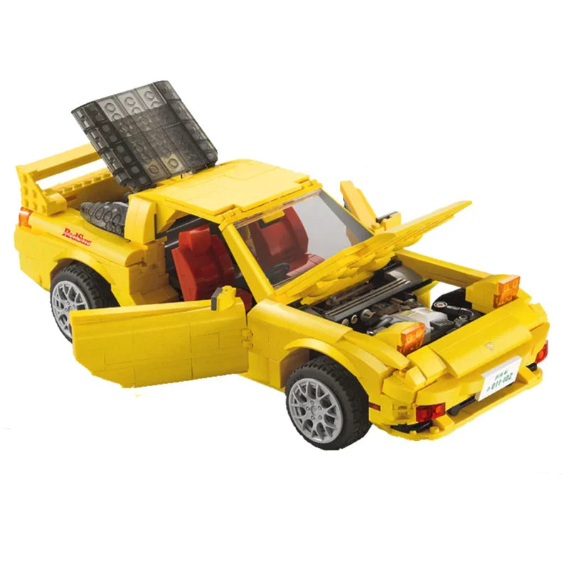 Initial D FD3S RX-7 | 1655pcs — view 3 | Power Brickz