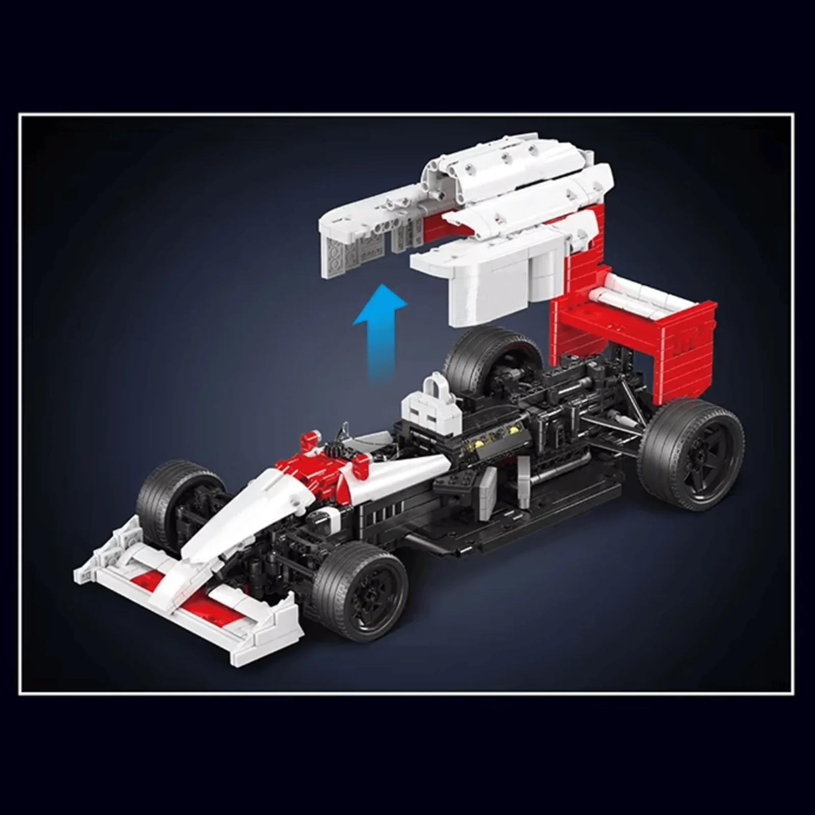 Iconics Turbo GP Car - Building Blocks Set | Power Brickz