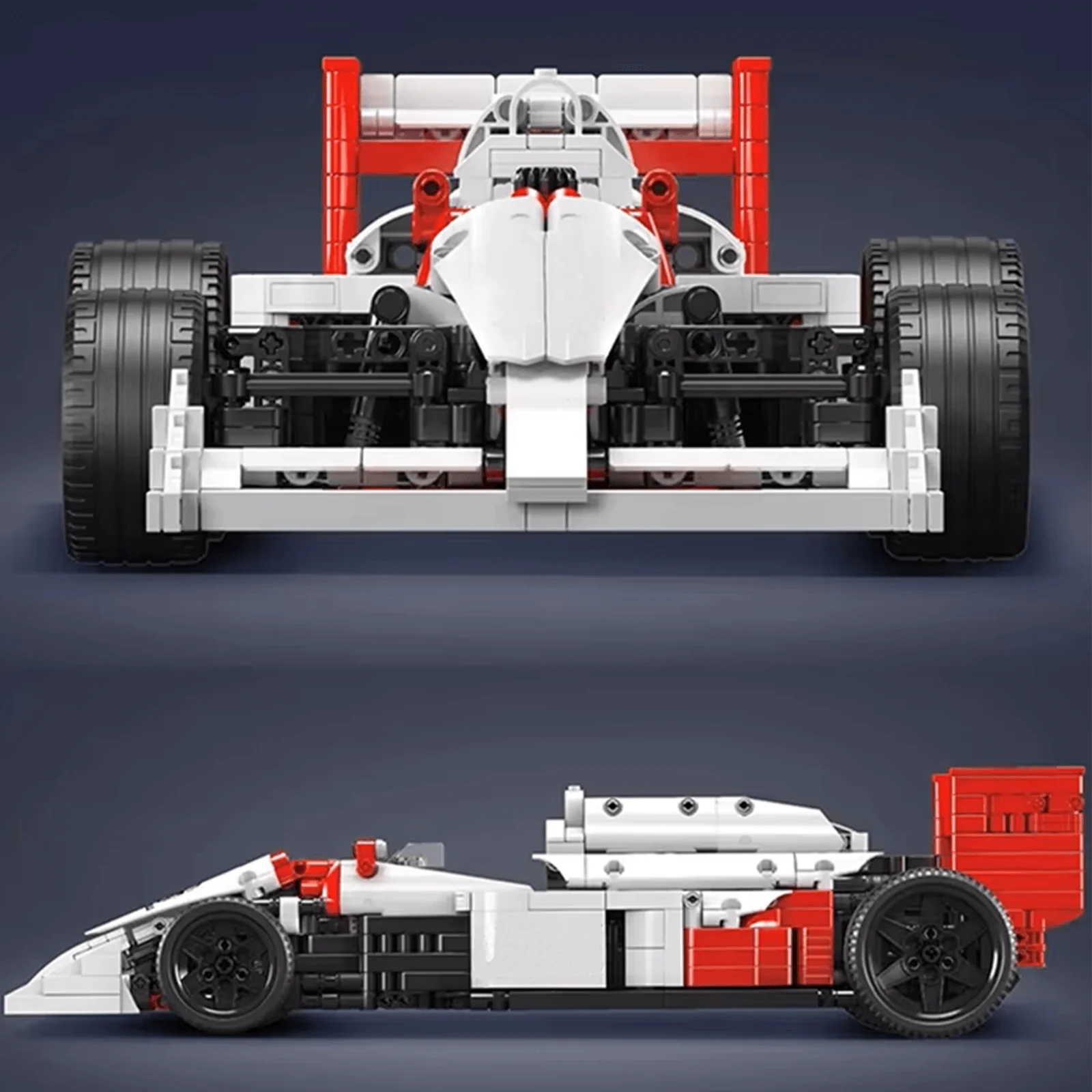 Iconics Turbo GP Car - Building Blocks Set | Power Brickz