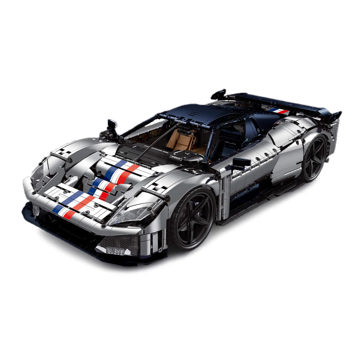 Italian F80 1200hp Supercar | Building Blocks Set – Power Brickz