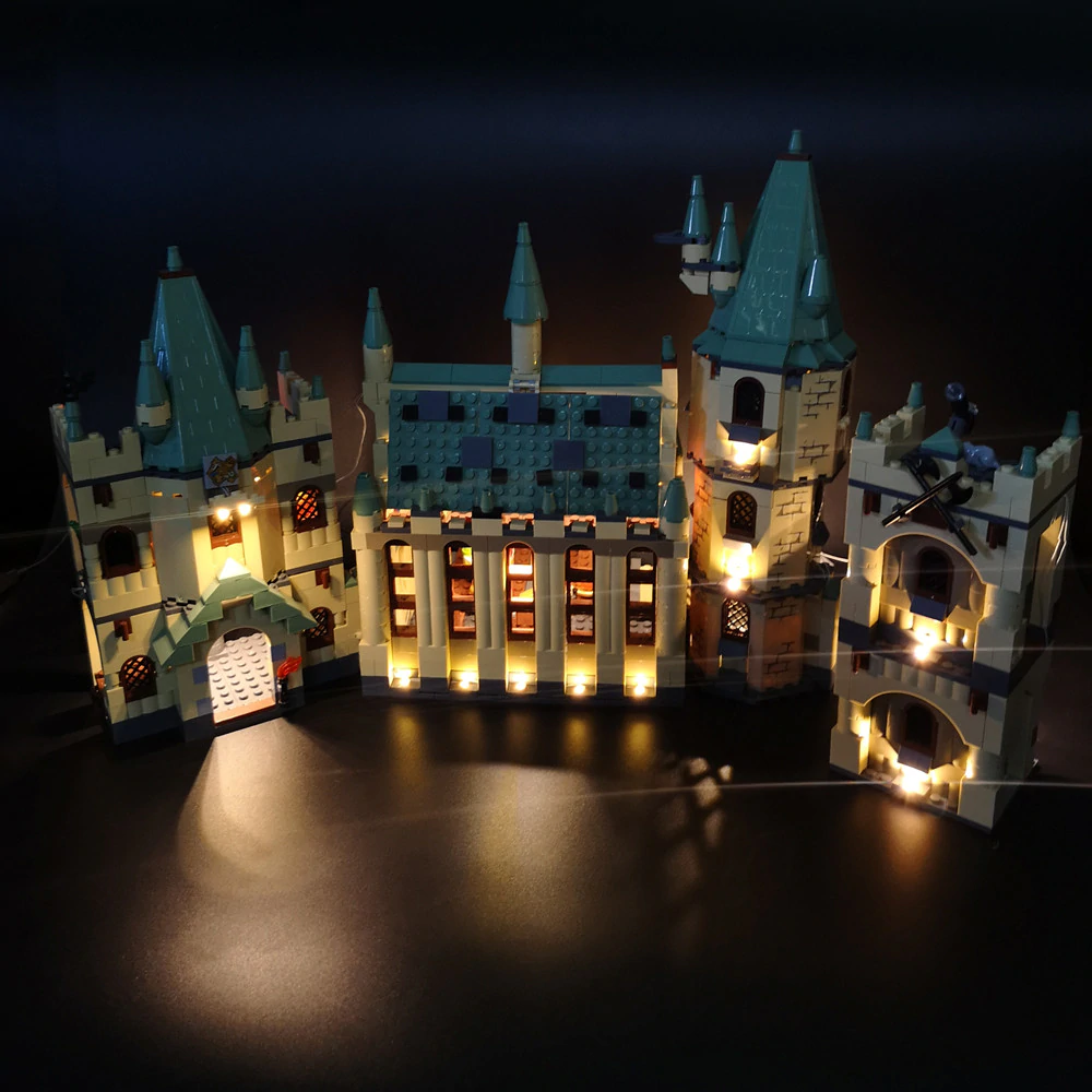 Harry Potter Hogwarts Castle 4842 LED Light Kit – Building Block Lighting | Power Brickz™