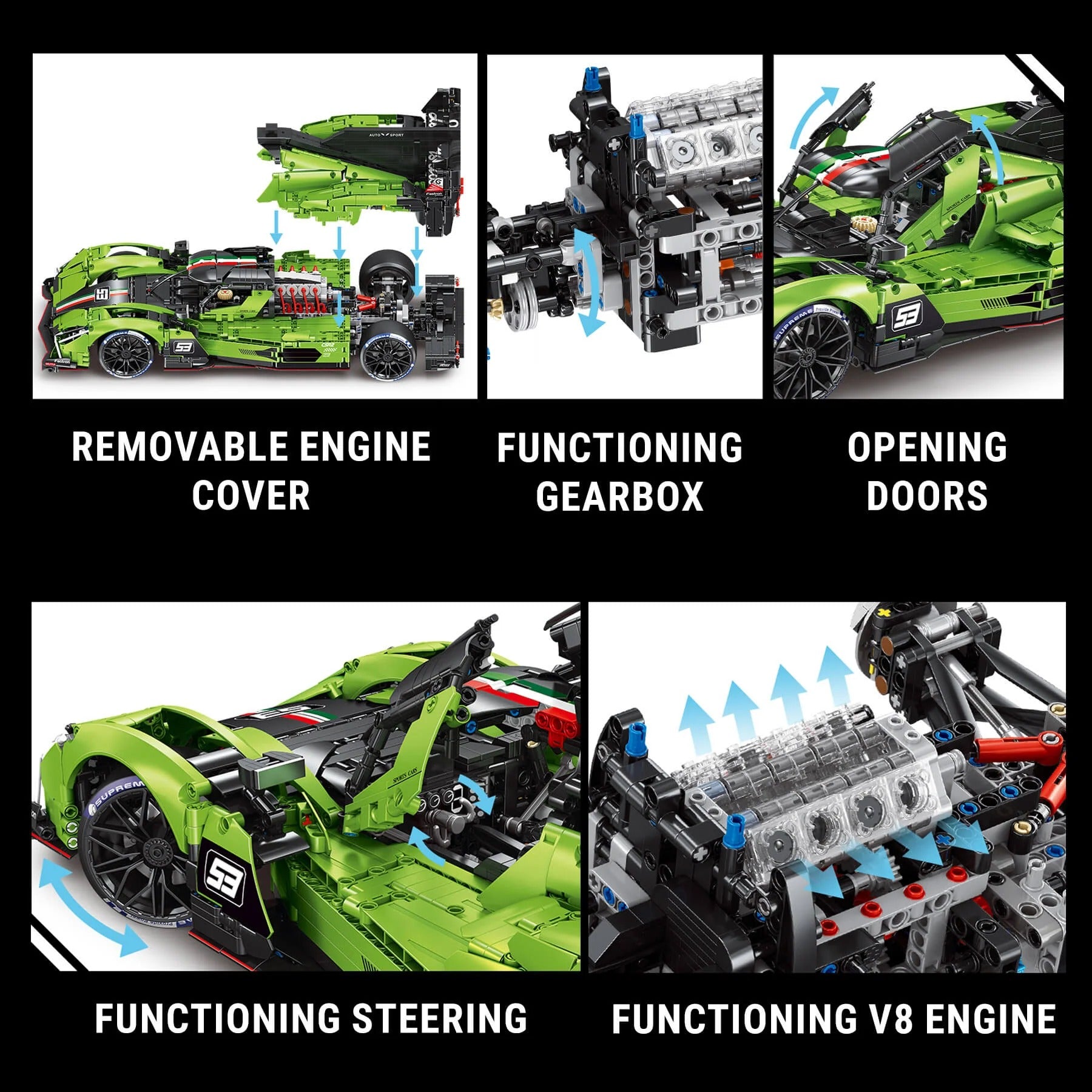 Endurance SCPrototype - Building Blocks Set | Power Brickz