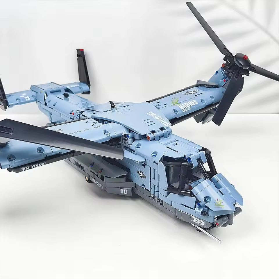 MV-22 Osprey | Building Blocks Set – Power Brickz