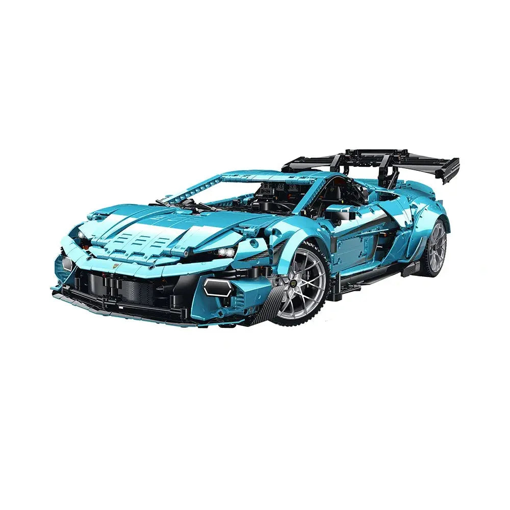 Next-Gen Italian Bull 2024 – brick-built display model made from building blocks