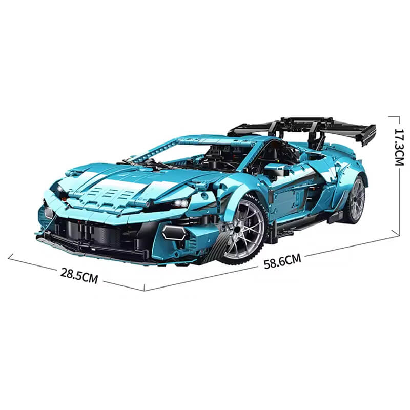 Next-Gen Italian Bull 2024 – brick-built display model made from building blocks