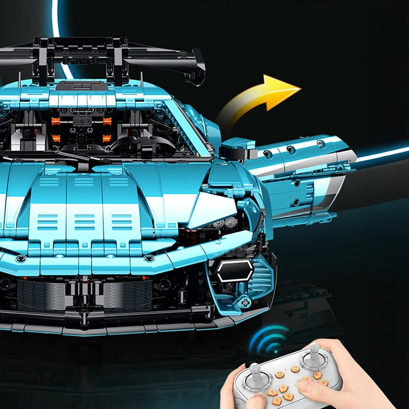 Next-Gen Italian Bull 2024 – brick-built display model made from building blocks