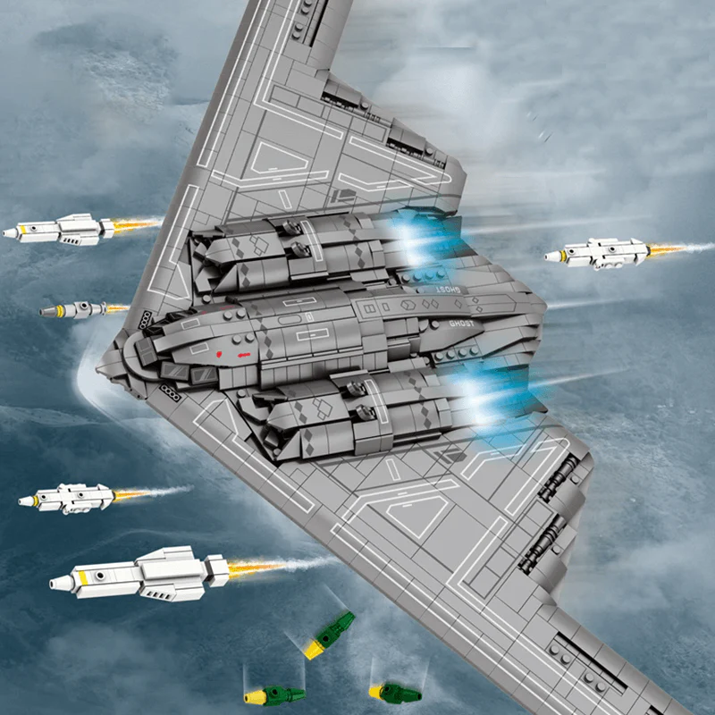 Northrop B-2 Spirit - Building Set | Power Brickz