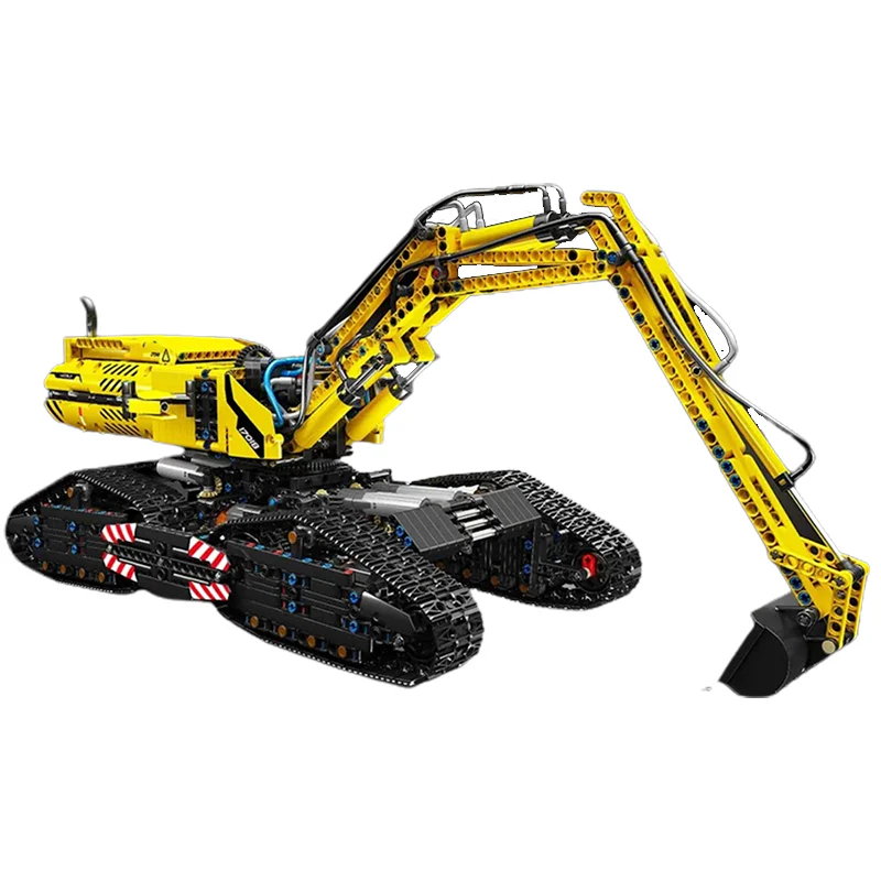 RC Morphing Excavator - Building Set | Power Brickz