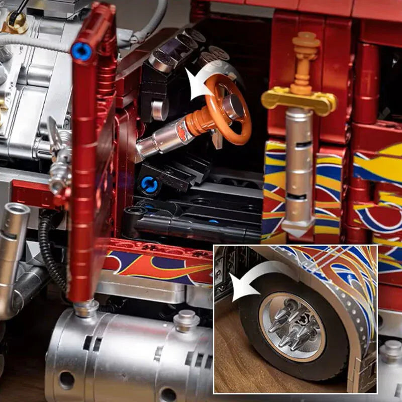 Titan VDiesel Power Truck - Building Blocks Set | Power Brickz