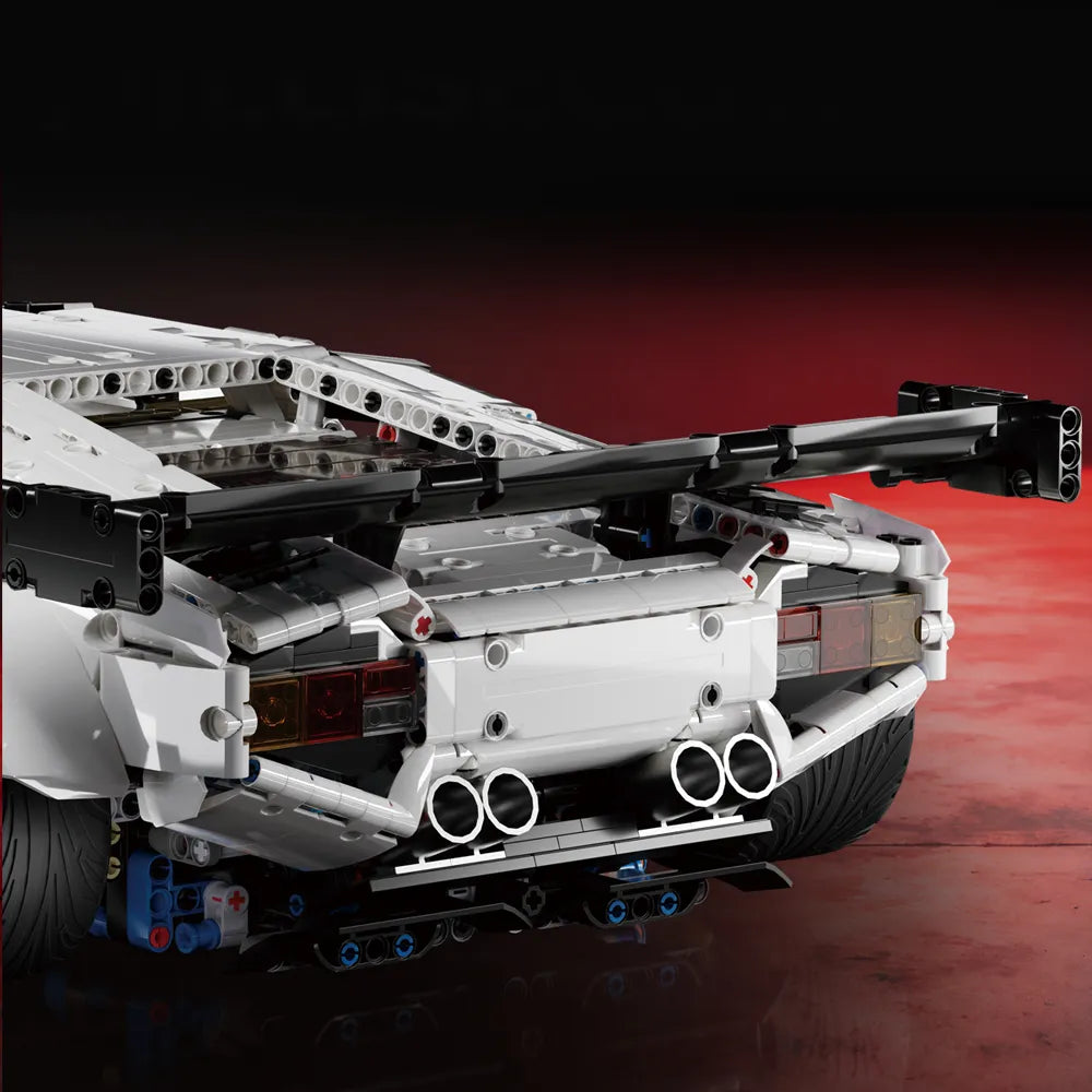 Widebody LP5000 Italian Bull  | Building Blocks Set – Power Brickz