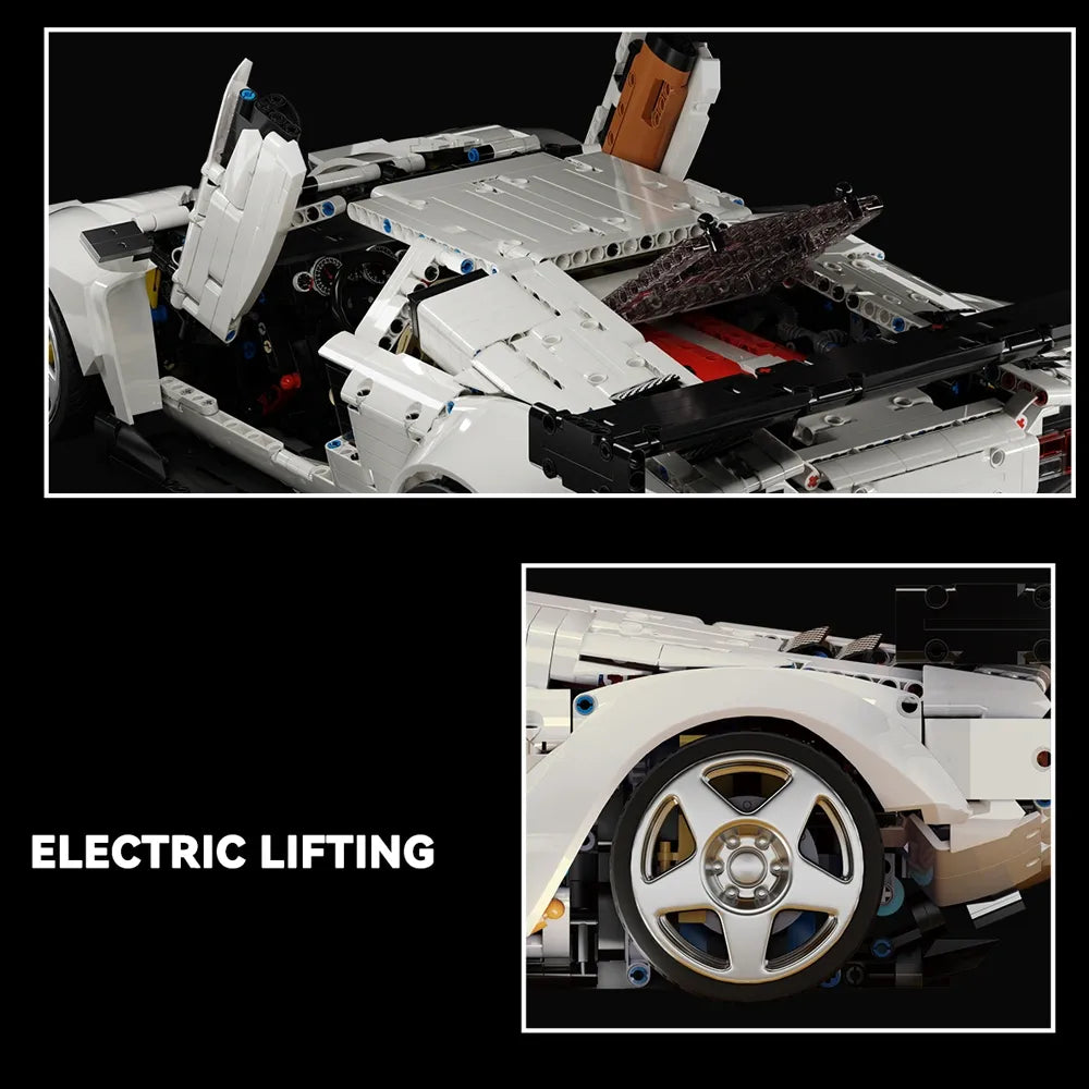 Widebody LP5000 Italian Bull  | Building Blocks Set – Power Brickz