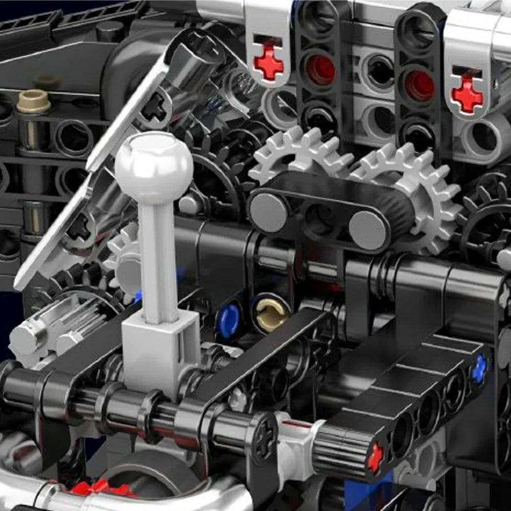 A8 W12 Motorized Engine | 871pcs - Power Brickz