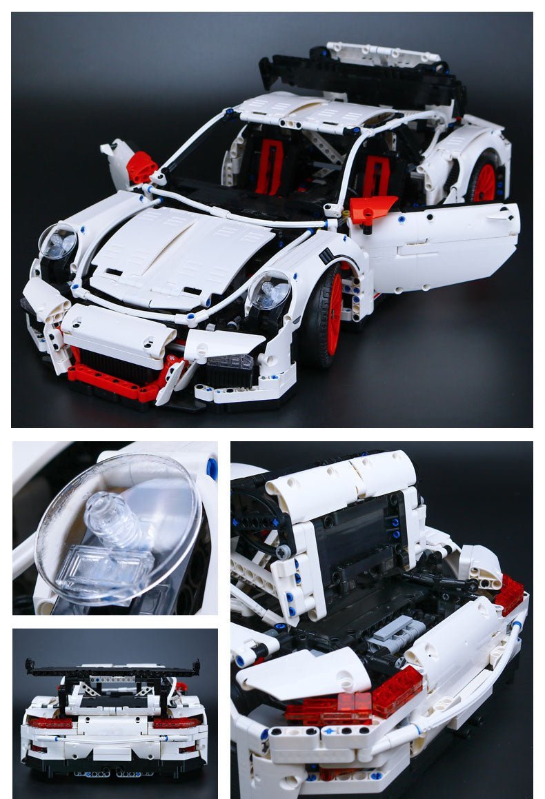 Aero-TunedGT3RS Track Coupe - Building Blocks Set | Power Brickz
