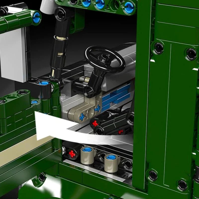 Aerodyne Tractor Truck Technic - Building Blocks Set | Power Brickz