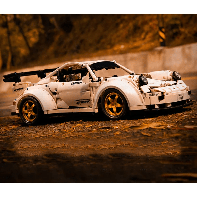 Air-CooledGT2 RS Track Racer - Building Blocks Set | Power Brickz