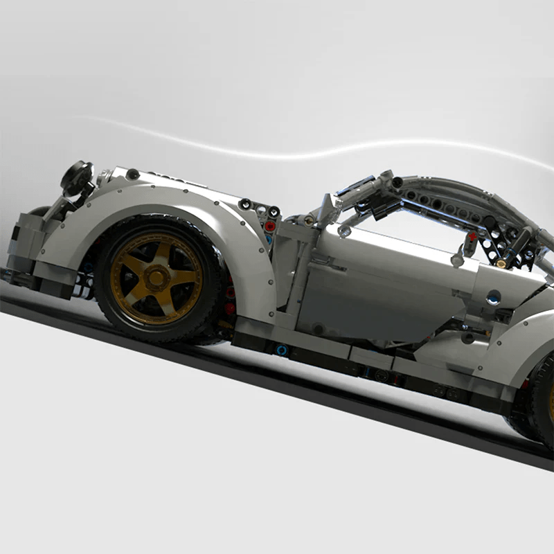 Air-CooledGT2 RS Track Racer - Building Blocks Set | Power Brickz