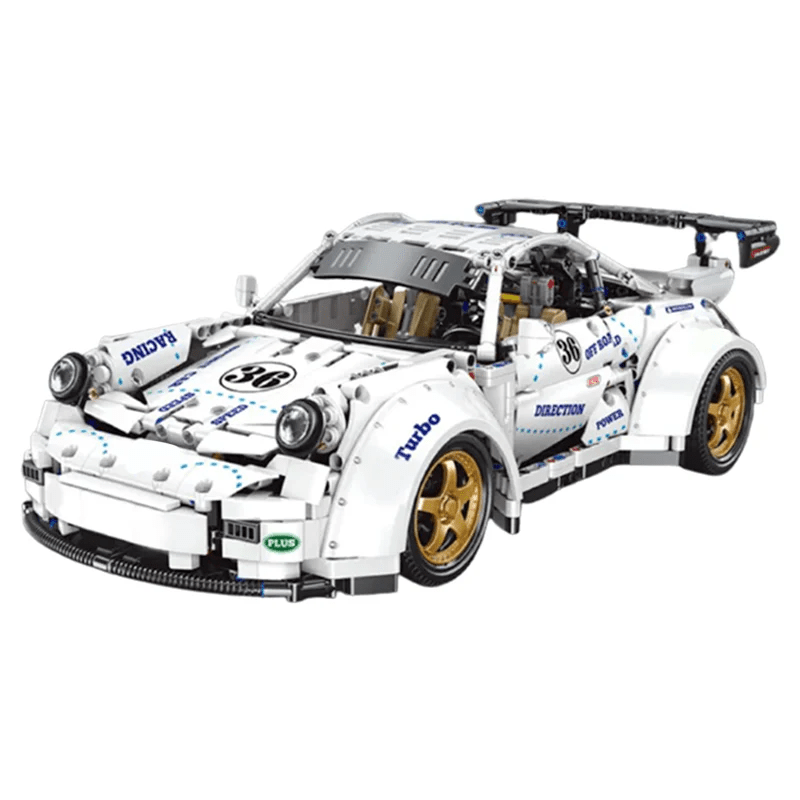 Air-CooledGT2 RS Track Racer - Building Blocks Set | Power Brickz
