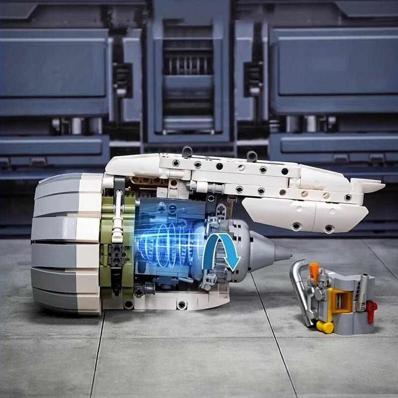 Aircraft Maintece Plant Workshop | 1808pcs - Power Brickz