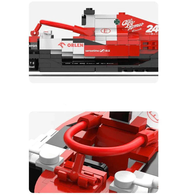 Official Alfa Romeo F1 C - Building Blocks Set | Power Brickz