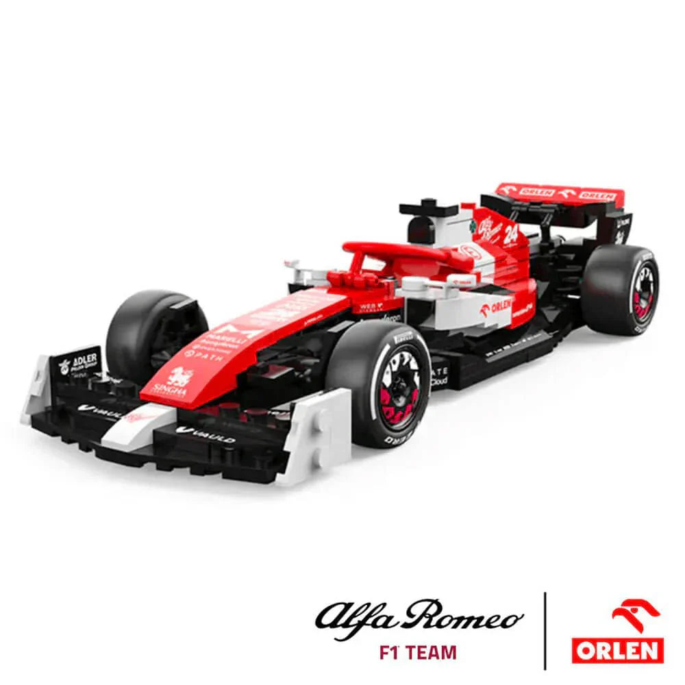 Official Alfa Romeo F1 C - Building Blocks Set | Power Brickz